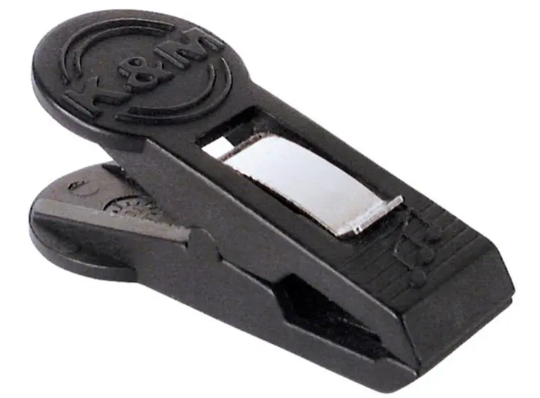 K&M 16060 SHEET MUSIC CLIP black 